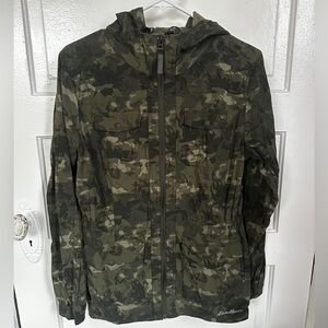 Eddie Bauer Camo Rain Jacket